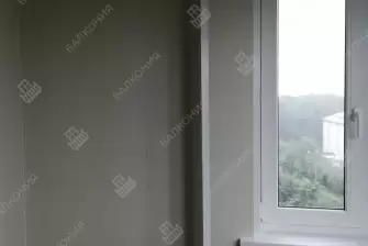 Остекление и отделка эркерной лоджии под ключ