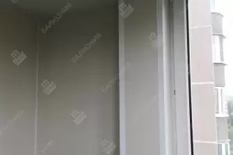 Остекление и отделка эркерной лоджии под ключ