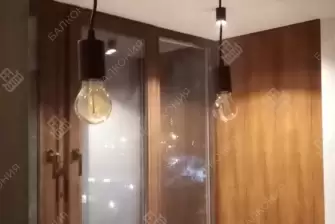 Отделка с объединением балкона и комнаты