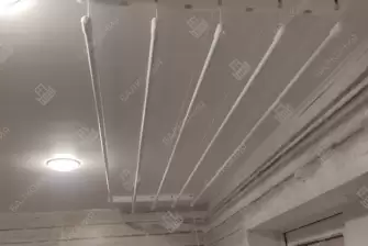 Отделка балкона с установкой теплого пола