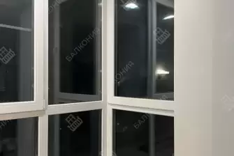 Дизайн-проект отделки лоджии под ключ с объединением кухни и панорамным остеклением