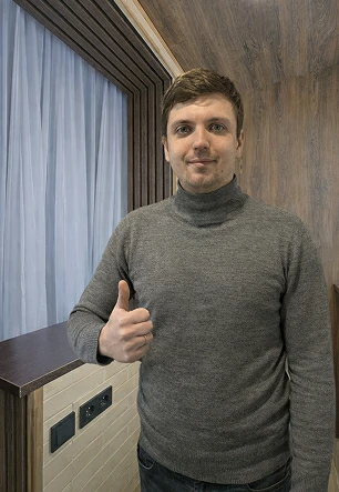 Современная отделка утеплённого балкона ламинатом