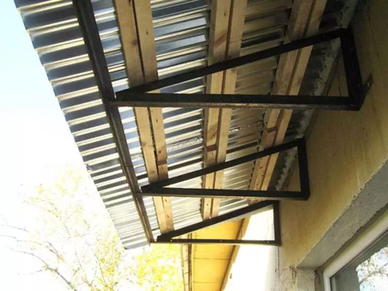 Установка <span>крыши на балкон</span>
